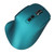 Vertical Ergonomic Mouse 2.4G Multi Function Button Rechargeable Wireless Mouse with USB Adapter for Computer Blue