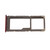 Sim Card Tray Set Plastic SIM Card Slot Holder Replacement with Card Pin and Brush for Redmi Note 7 Note 7 Pro Phone Red