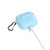 Silicone Case Compatible for 3 2021 Full Protective Cover Wireless Earphone Case Shockptoof Cover with Carabiner