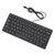 78 Key Ultra Slim Language Keyboard USB Wired Compact Keyboard with Ergonomic Button for Computer Desktop PC Russian