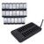Wireless Calling System 3 Calling Modes Touch Control Maximum 998 Pagers Restaurant Pager with 20 Pagers 100‑240V AU Plug