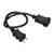 USA Power Extension Cable with Fuse and Waterproof Cover  AC 2 Pin Male Female Power Cord for NEMA 1‑15P to NEMA 1‑15R