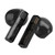 Bluetooth Earphones Stereo Noise Reduction Call Low Latency Transparent Cool Wireless Earbuds with LED Light for Gaming Black