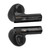 Bluetooth Earphones Stereo Noise Reduction Call Low Latency Transparent Cool Wireless Earbuds with LED Light for Gaming Black