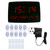 1 to 20 Wireless Pager Call Bell Signal Transmission Calling Button Equipment 110‑240VUK Plug