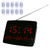 1 to 20 Wireless Pager Call Bell Signal Transmission Calling Button Equipment 110‑240VUK Plug