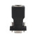 2PCS Thick Alloy DB9 Female to RJ45 Analog 720 1080I 1080P Adapter Connector for Computers