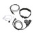 Throat Microphone Headset Telescopic 2 Way Radio Earpiece with U94 PTT for Baofeng UV 5R BF 888S BF F8HP BF F9 UV 82