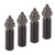 4Pcs Extruder Nozzles for CR K1 Hardened Steel Smoothing Durable Prevent Clogging 3D Printer Nozzles 1.2mm