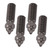 4Pcs Extruder Nozzles for CR K1 Hardened Steel Smoothing Durable Prevent Clogging 3D Printer Nozzles 1.2mm
