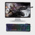 K70L USB Wired Keyboard Rainbow Backlit Gaming Keyboard for Computer Laptop PC