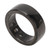 Smart Fitness Tracker Ring IP68 Waterproof Bluetooth Pedometer Smart Ring with LED Breath Light Charging Case for Android for IOS Inner Diameter 21.5mm Black