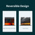Privacy Screen Filter Reversible High-transmittance 30° Invisible Anti-UV Anti-glare Film for 23.8'' Monitor with 16:9 Aspect Ratio