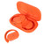 Bluetooth 5.3 Translator Earbuds 74 Languages 70 Accents Wireless Translator Earphones 4 Modes Translator Device with APP for Music Call Orange