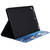 Portable Tablet PU Protective Holster 360° Universal Protection Painted Leather Case for IOS Tablet golden Butterfly