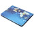 Portable Tablet PU Protective Holster 360° Universal Protection Painted Leather Case for IOS Tablet golden Butterfly