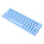 Blue 64 Key Mechanical Keyboard Support Wireless 2.4G Bluetooth 3.0 5.0 Type C Wired 5V DC RGB Keyboard for Win for IOS Blue Switch