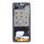 Middle Frame Plate Housing Board Mid Faceplate Bezel Replace Pare Parts for SAMSUNG S20+(Black )