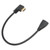 Left Angle HD Multimedia Interface Extension Cable Type A Male to Female 24K Gold Plated Plug 3D 4K Video Cable