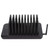Coaster Paging System 20 Coaster Pagers Long Range Wireless Paging System with Vibration Buzzer Flashing Light for Restaurant Bank Wine Red US Plug
