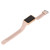 Smart Watch Alloy Silicone Glass 210mah 30m Waterproof LED Fitness Watch for Family Friendly Colleagues Pink Band Gold Shell