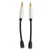 MMCX to 3.5mm Adapter Cable Gold Plated Interface OFC Core Lossless Sound MMCX Female to 3.5mm Male Cable