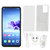 Note12 Face Unlock Smartphone for Android 11 6.53in HD 4GB RAM 64GB ROM Mobile Phone Front 8MP Rear 13MP 100‑240V Blue EU Plug