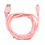 USB Mouse Charging Cable Weaved Wireless Gaming Mouse Charging Cord for Razer Naga Pro DeathAdder V2 Pro Basilisk 6.6ft Pink