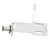 Phonograph Turntable Headshell Aluminum Alloy Headshell Cartridge Keeper for Record PlayersSilver