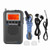 Aircraft Band Radio Receiver VHF Portable Full Band Radio Recorder (Grey)