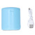 Wireless Bluetooth Speaker Outdoor Portable Mini Hifi Loudspeaker Box USB/Memory Card/FMBlue