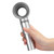 Non Blade Fan Mini Handheld Portable USB Rechargeable Fan Fourth Generation for Home / Outdoor(Argent )