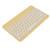 Wireless Keyboard Stable Connection Mobile Phone Tablet Laptop Accessories for IOS for Android for WindowsYellow