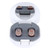 CN127 1 Pair Hearing Aid Headphones Rechargeable Digital Hearing Aid Earphones with Charging Case for Elderly