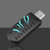 USB WiFi Adapter USB3.0 AX1800Mbps 2.4GHz 5Ghz High Gain Antenna MU MIMO Plug and Play WiFi Dongle for Office Travel