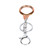 TPU Locator Protective Cover Case AntiLost Protector Sleeve with Keychain for IOS(Rose Gold )