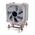 9CM CPU Cooler 4 Copper Heat Pipes Hydraulic PC CPU Cooling Fans for 775 1150 1151 1155 1156 1200 Perforated 2011 Motherboards