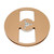1/4 7 Inch Empty Reel Aluminum Alloy 2 Hole Opening Machine Part Tape Takeup Reel for TEAC Gold
