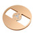 1/4 7 Inch Empty Reel Aluminum Alloy 2 Hole Opening Machine Part Tape Takeup Reel for TEAC Gold
