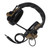 Military Headset 7mm Noise Reduction Military Head Mounted Headphones with Detachable MicrophoneBrown