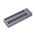 USB3.0 Hub Fast Transmission Speed Large Current Output Partition Independent Switch 10 Port USB3.0 Docking StationGray UK