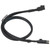 Mini SAS SFF 8643 to 8087 HD 12Gbps Transmission Speed Low Loss Flexible Internal Mini SAS Cable for Computer Server 1m/39.4in