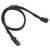 Mini SAS SFF 8643 to 8087 HD 12Gbps Transmission Speed Low Loss Flexible Internal Mini SAS Cable for Computer Server 1m/39.4in