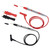 Ultra Sharp Multimeter Probe Precise 1000V 20A Gold Plated Probe Leads with Alligator Pliers