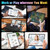 Tablet 4GB+64GB 10.1 inch 1960*1080 High-Clear Android12 4G Calling 8-Core MT6755 Processor 128GB Expandable Memory BT4.2 6000mAh Battery Long Standby Time with Tablet Case