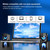 V-158 Mini Desktop Computer Speaker Super Bass Subwoofer 3.5mm Wired Music Player Soundbox USB Powered Home Speakers Subwoofer for Cellphone Laptop Universal