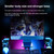 V-158 Mini Desktop Computer Speaker Super Bass Subwoofer 3.5mm Wired Music Player Soundbox USB Powered Home Speakers Subwoofer for Cellphone Laptop Universal