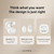 Lenovo XT62 BT5.3 True Wireless Headphones Low Latency Game Earphone In-ear Earbuds Touch Control Sport Headset with Mic 300mAh Charging Case