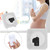Portable Wall Mounted Bluetooth  Remote Control CD MP3 Player FM Radio  with  (White)