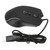 Gaming Mouse USB2.0 4 Adjustable DPI RGB Backlit Ergonomic Design Optical Sensor Laptop Mouse for Gaming Office Home Black